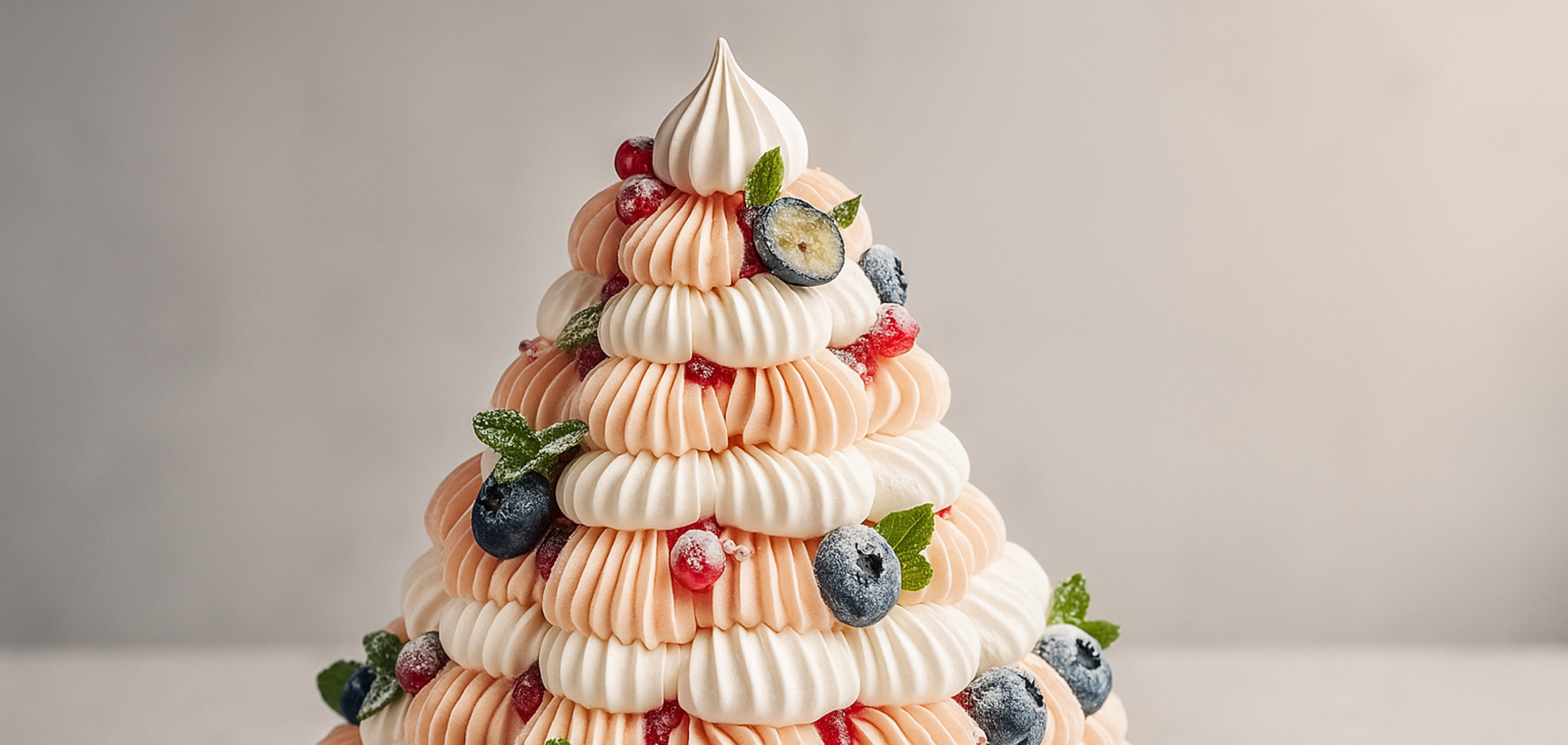 Вишукана новорічна ялинка з меренги: здивуйте рідних смачним десертом