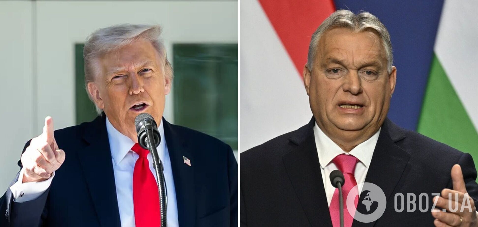 Трамп похвастался, что отказал Орбану в освобождении от санкций против российской нефти