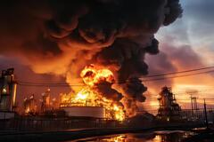 ВСУ поразили нефтебазу во временно оккупированном Шахтерске в Донецкой области: первые подробности. Фото и видео