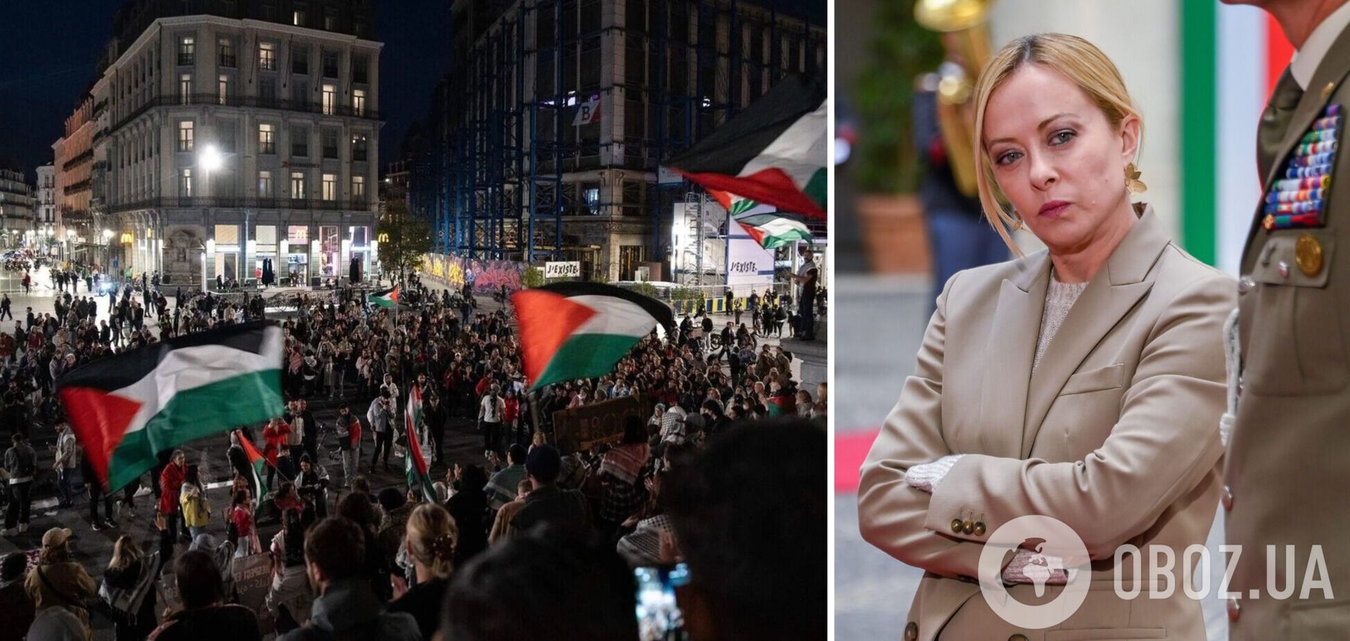 Мелони требует подсчитать убытки для Италии от протестов в поддержку Газы: речь идет о миллиардах евро