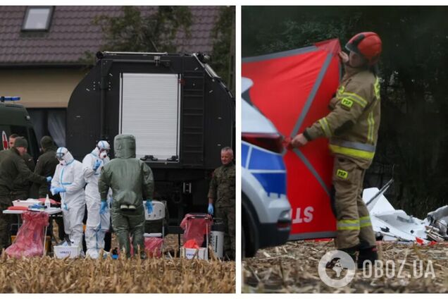 Во время атаки РФ на Украину: под Варшавой обнаружили обломки дрона. Фото
