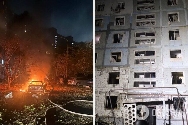 Війська РФ атакували Запоріжжя: є жертва, постраждали 10 осіб, пошкоджено будинки і авто. Фото і відео