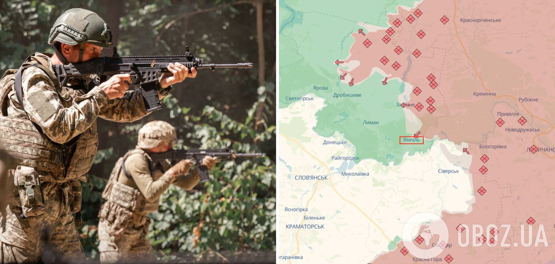 ВСУ стабилизировали ситуацию в Ямполе в Донецкой области: Сырский рассказал подробности