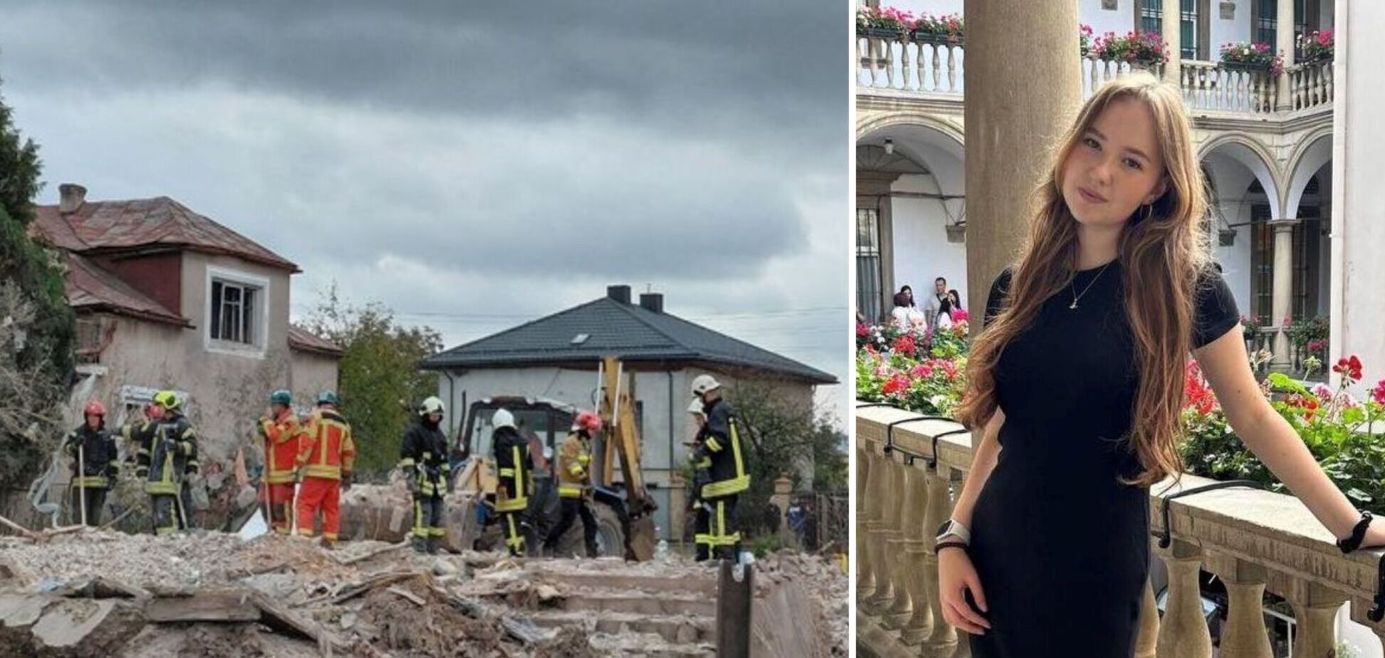 Слезы, отчаяние, боль: во время атаки РФ по Львовской области погибла ученица 10 класса Лапаевского лицея. Фото