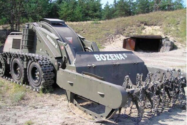 Словакия передаст Украине 5 машин для разминирования Bozena: какие характеристики техники. Фото