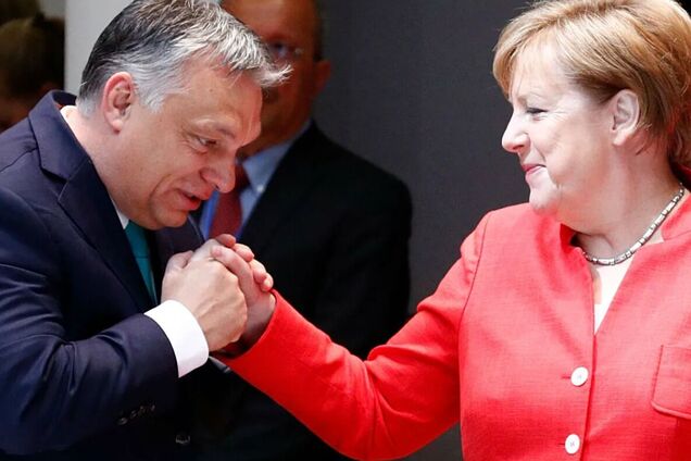 'Ми говорили відкрито': Меркель заявила, що не вважає Орбана 'троянським конем' Путіна в Європі. Відео