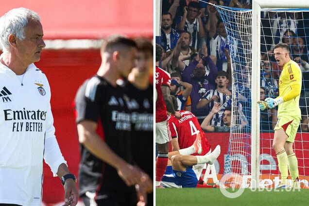 Моуриньо унизительно высказался о вратаре сборной Украины