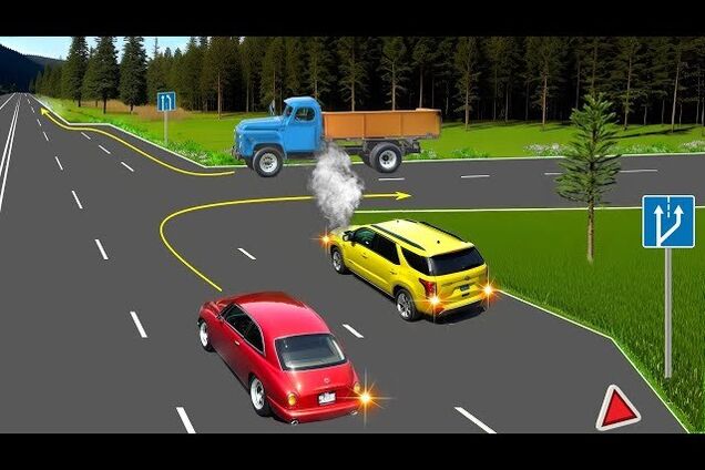 Хто порушить правила? Тест для водіїв