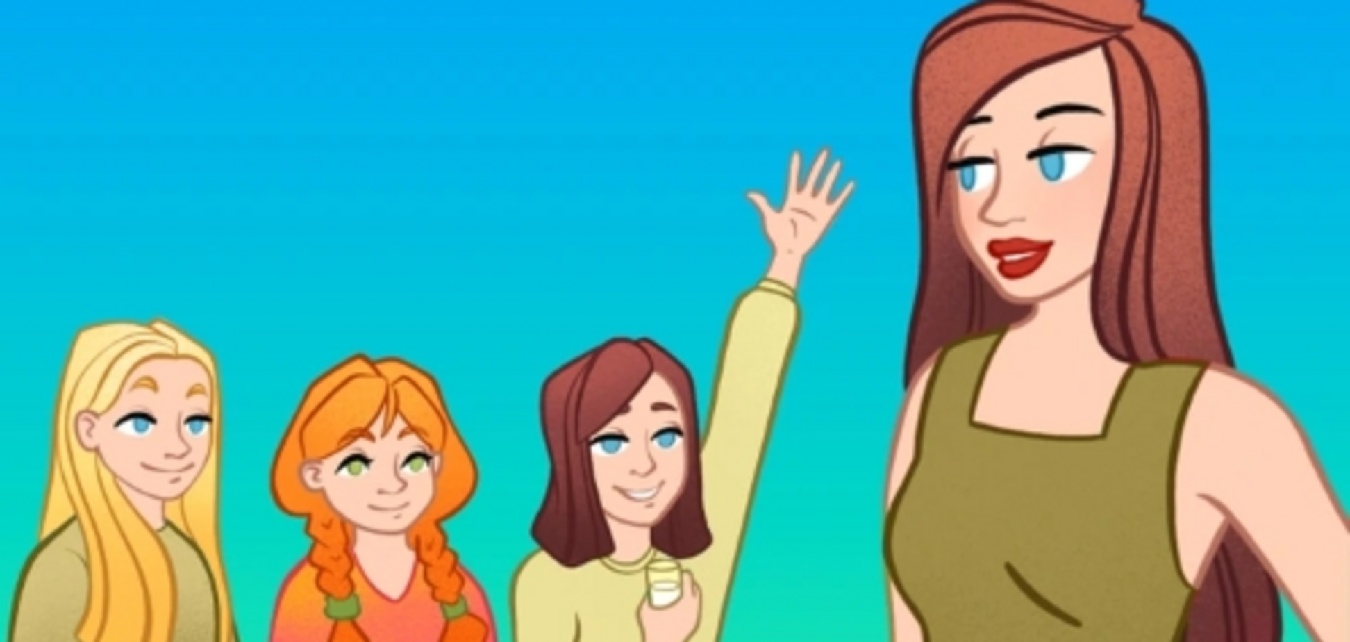 Поможет простая деталь: найдите на рисунке дочь женщины