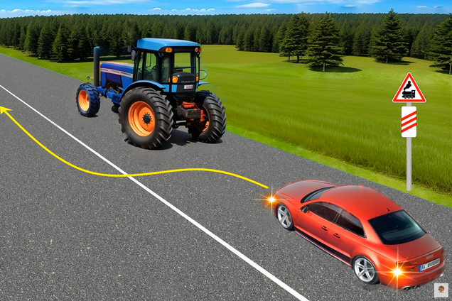 Обогнать разрешено или нет? Тест на знание ПДД