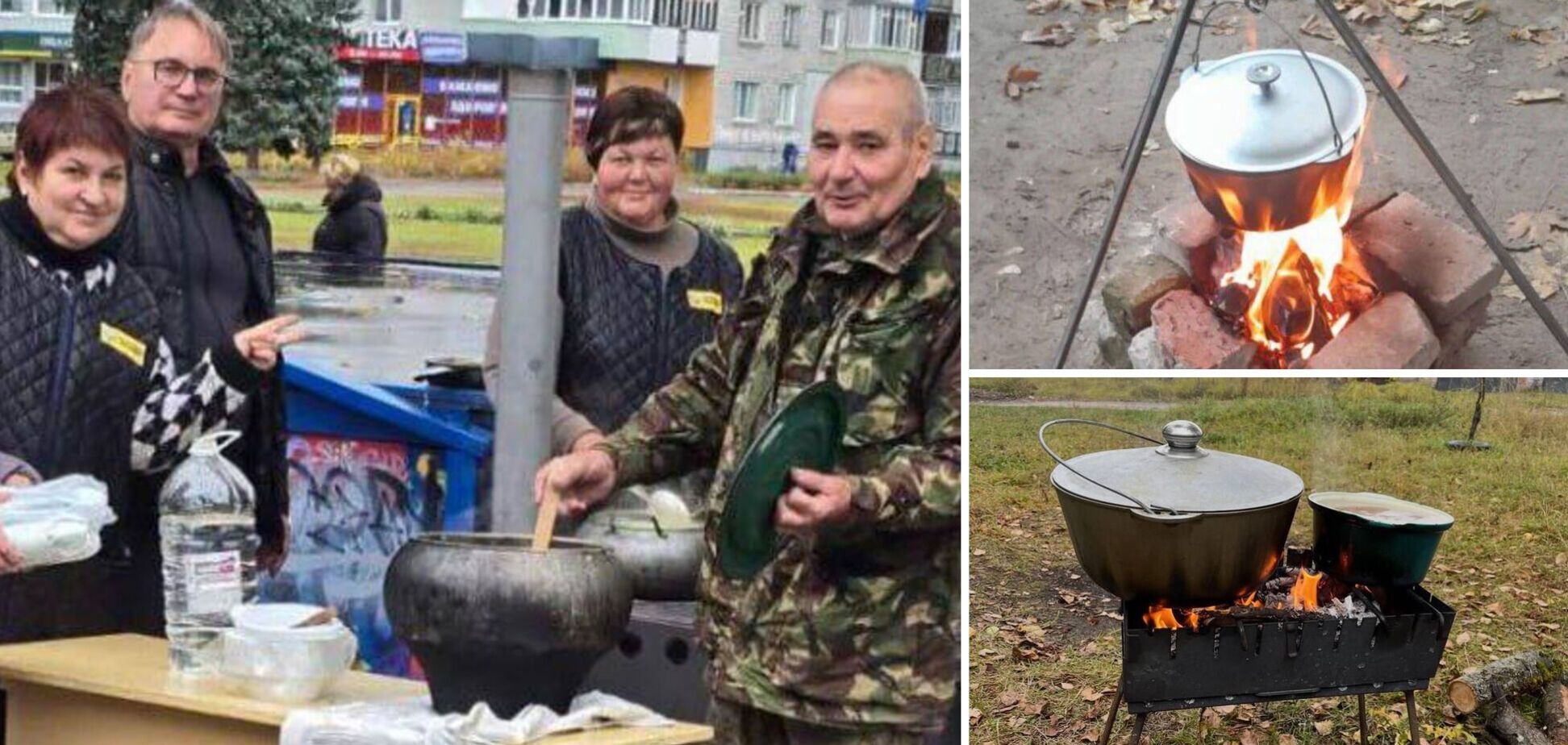 Незламна Шостка: після обстрілів РФ люди залишились без газу і світла, їжу готували просто неба. Фото, відео