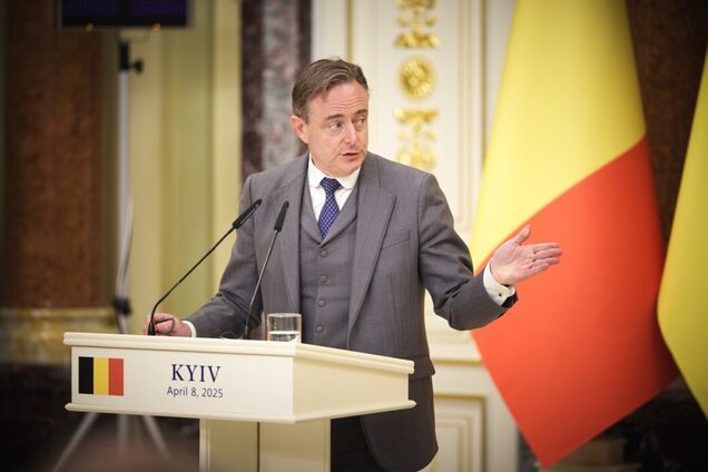 Ілюстрація - Барт де Вевер в Києві, 8 квітня 2025 року