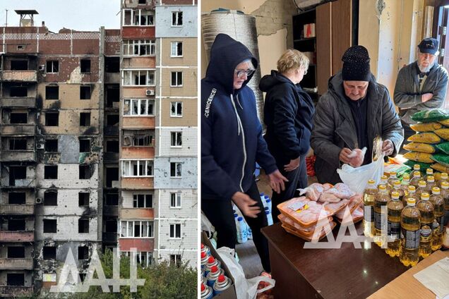 Из 14 тысяч осталось 24 человека: оккупанты устроили 'праздник освобождения' в разрушенном Угледаре. Фото