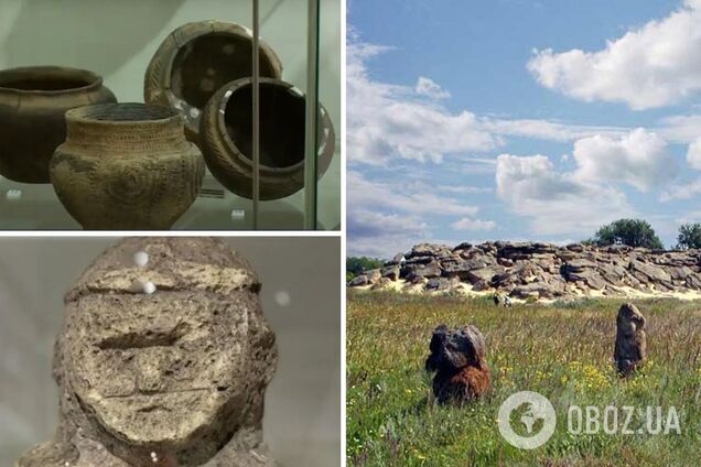 Оккупанты похитили более 170 украинских культурных ценностей, в частности из музея 'Каменная Могила': в ГУР обнародовали данные. Фото