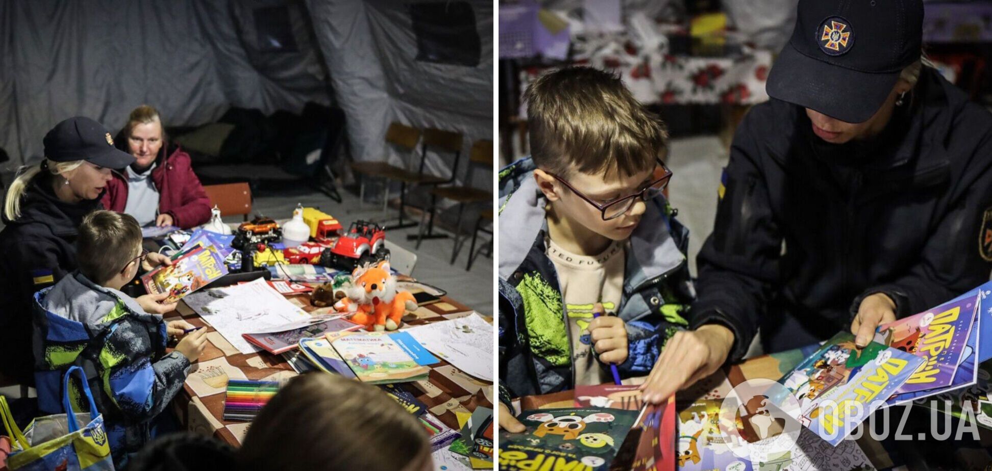 'Ви нас не покинули': у Шостці діти зворушливо подякували рятувальникам ДСНС. Фото