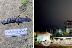 На Рівненщині чоловік вдарив ножем поліцейського під час затримання: патрульні застосували зброю