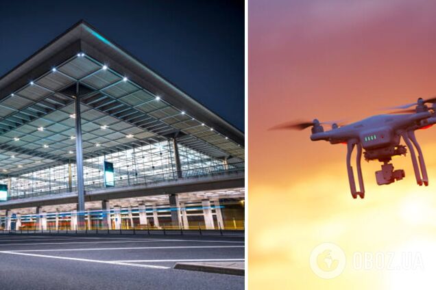 У Берліні аеропорт зупиняв роботу через невідомі дрони