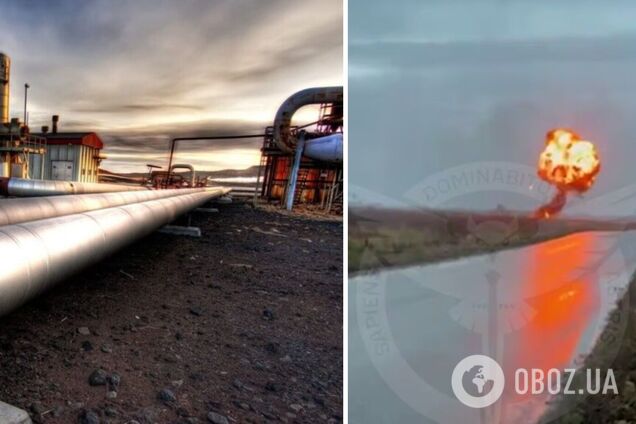 ГУР знищило три нитки нафтопродуктопроводу у Московській області. Відео
