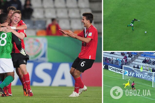 Голкипер забил невероятный 'гол века' ударом с 65 метров и собрал 2 млн просмотра. Видео