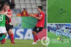 Голкипер забил невероятный 'гол века' ударом с 65 метров и собрал 2 млн просмотра. Видео