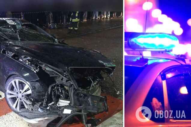 Автомобиль выехал на тротуар: в центре Житомира произошло ДТП, есть погибшие и раненые. Фото