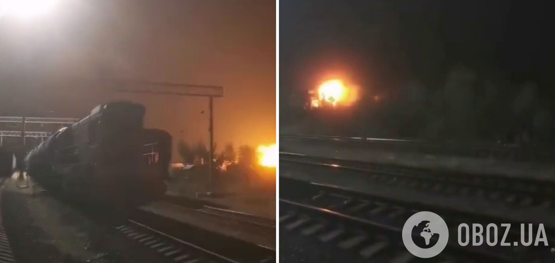 Уже третий прилет: в Ростовской области атакована тяговая подстанция железной дороги и пункт управления. Видео