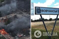 'Росія створює міфи про перемогу': ЗСУ спростували заяву ворога щодо 'просування' у Вовчанську. Карта