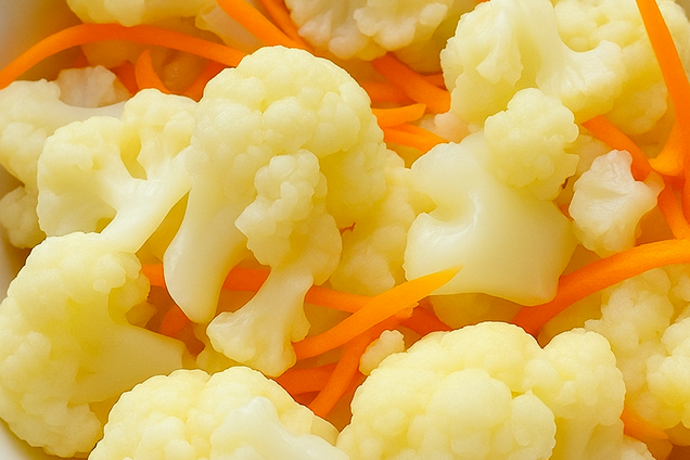 Как вкусно замариновать цветную капусту: с морковью и чесноком