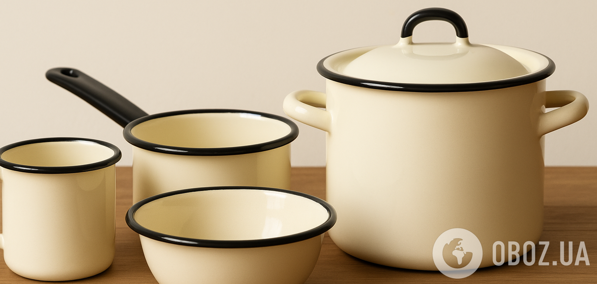 Зачем в СССР на эмалированной посуде делали черный ободок: объяснение