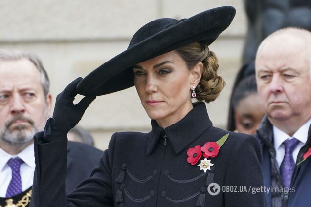 Кейт Міддлтон порушила багаторічну королівську традицію у День пам'яті загиблих у Першій світовій війні