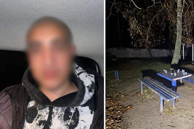 Под Киевом подросток напал на прохожих с ножом и кулаками из-за замечания. Подробности и фото