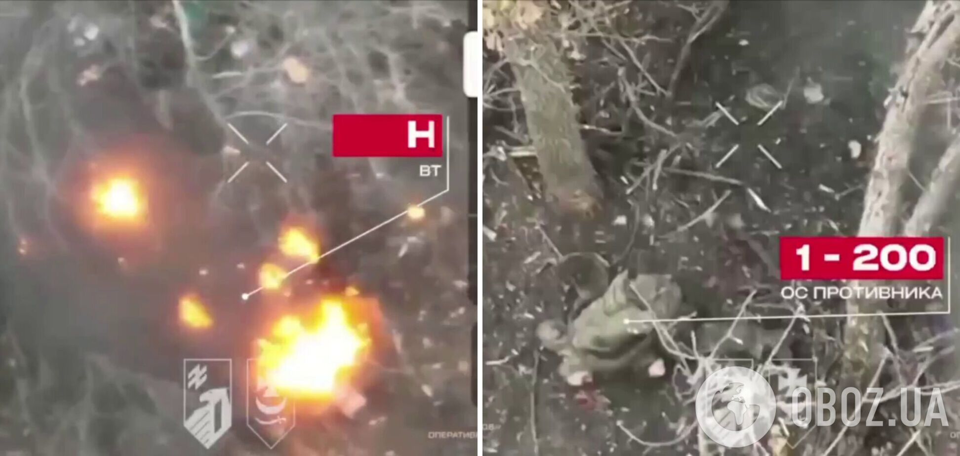 'Зачистка' триває: бійці бригади 'Буревій' показали, як нищать окупантів, їх техніку та склади на Купʼянському напрямку. Відео