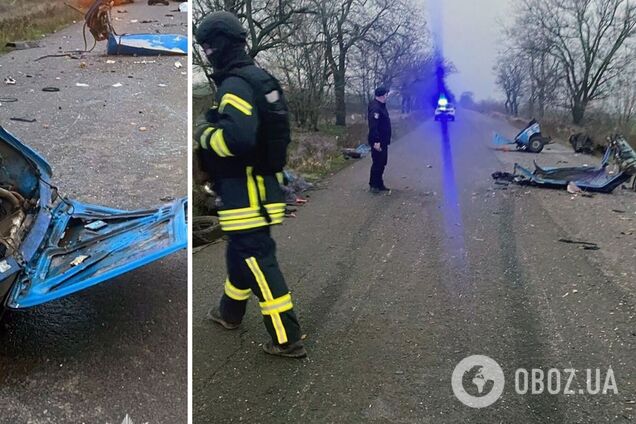 Водитель не справился с управлением: на Херсонщине в ДТП погибли три человека. Фото