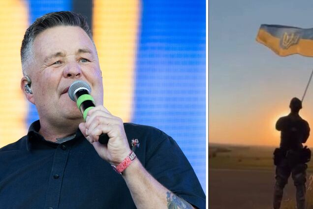 Лидер известной американской группы приехал в Киев и спел на украинском для ВСУ: видео с воинами 'порвало' сеть