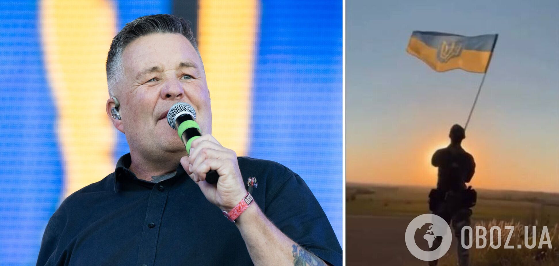 Лідер відомого американського гурту приїхав до Києва та заспівав українською для ЗСУ: відео з воїнами 'порвало' мережу