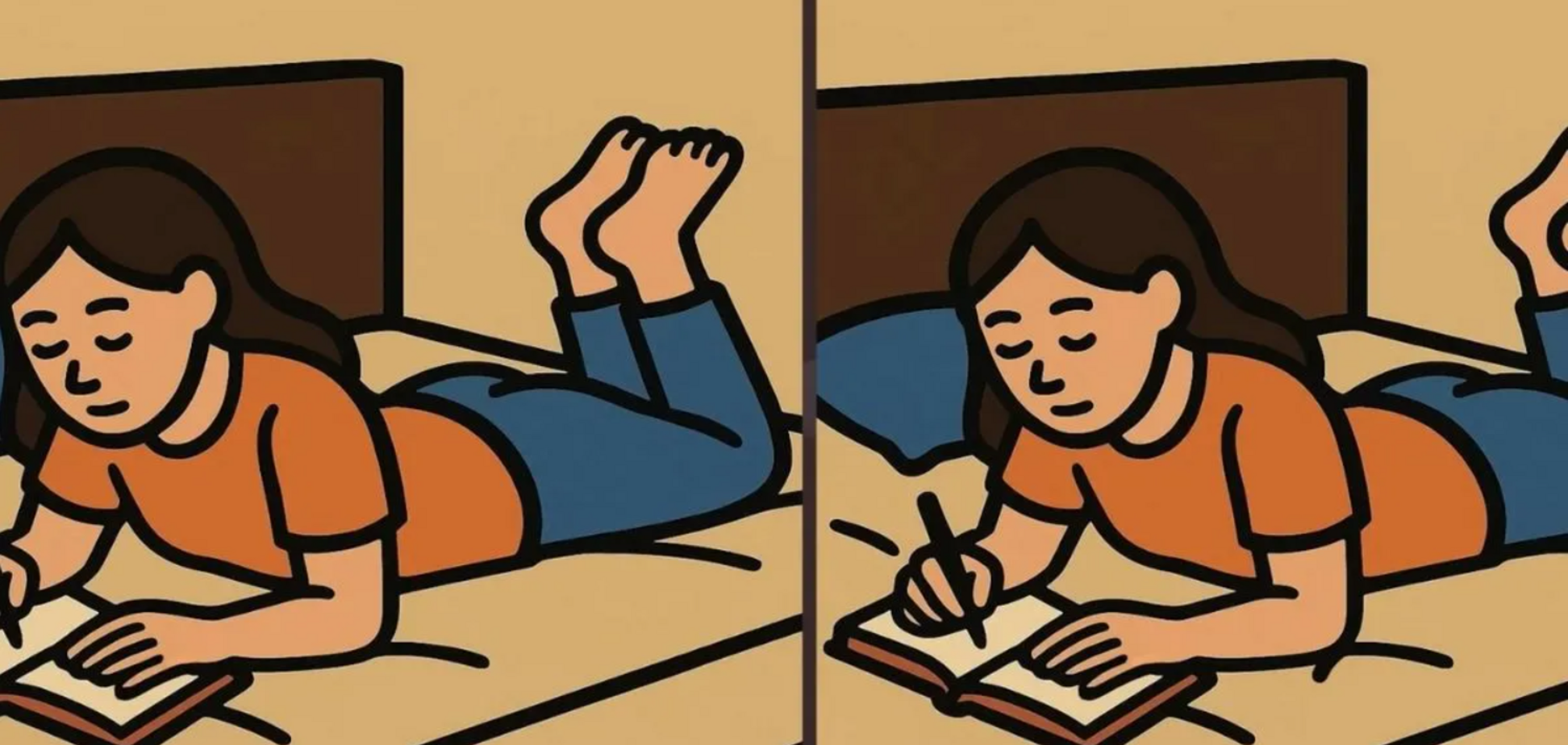 Найдите отличия: головоломка на наблюдательных