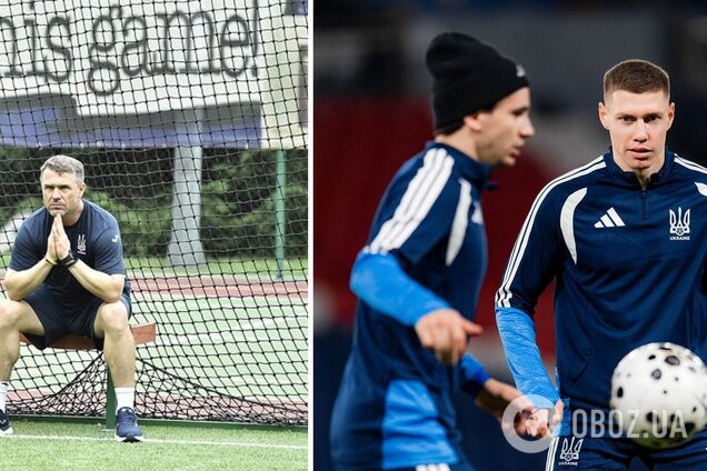 Не травмы: стало известно, почему Ребров исключил двух звезд из состава сборной Украины на матч с Францией