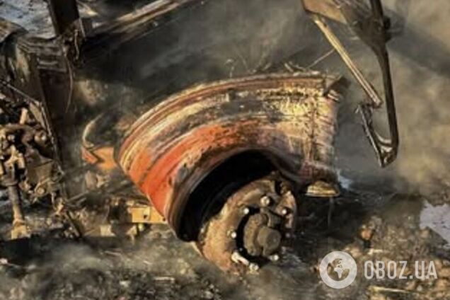 На Николаевщине трактор подорвался на боеприпасе: водителя госпитализировали. Фото