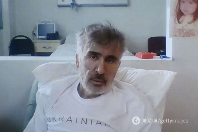 'Путін вимагав розправи наді мною': Саакашвілі попросив Зеленського внести його до списку цивільних полонених війни з Росією