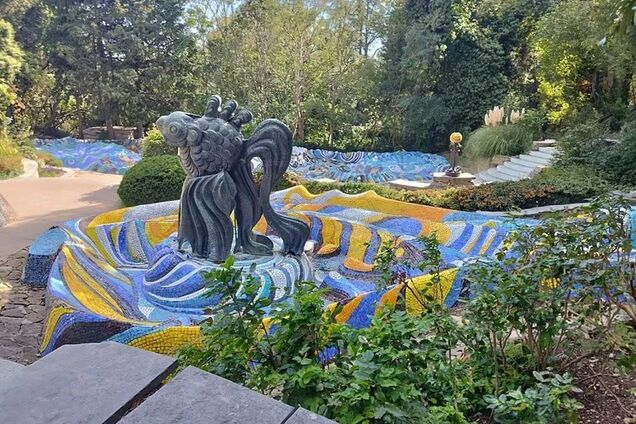 Оккупанты в Крыму снесли уникальный мозаичный комплекс на территории бывшего санатория 'Мисхор'. Фото