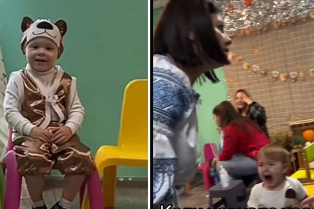 'Получилась бы хорошая реклама магния В6'. Сеть очаровало видео из детсада с маленьким 'мишкой' среди хаоса