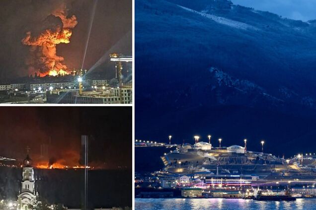 Порт Новороссийск. Иллюстрация