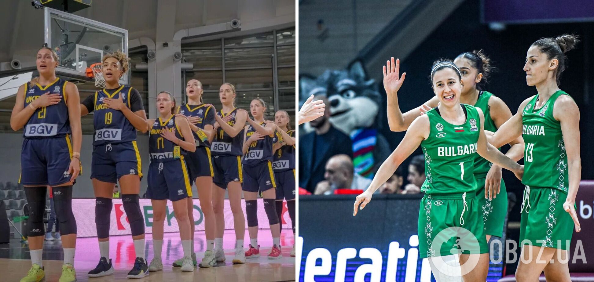 Украина – Болгария: результат матча отбора на женский Евробаскет-2027