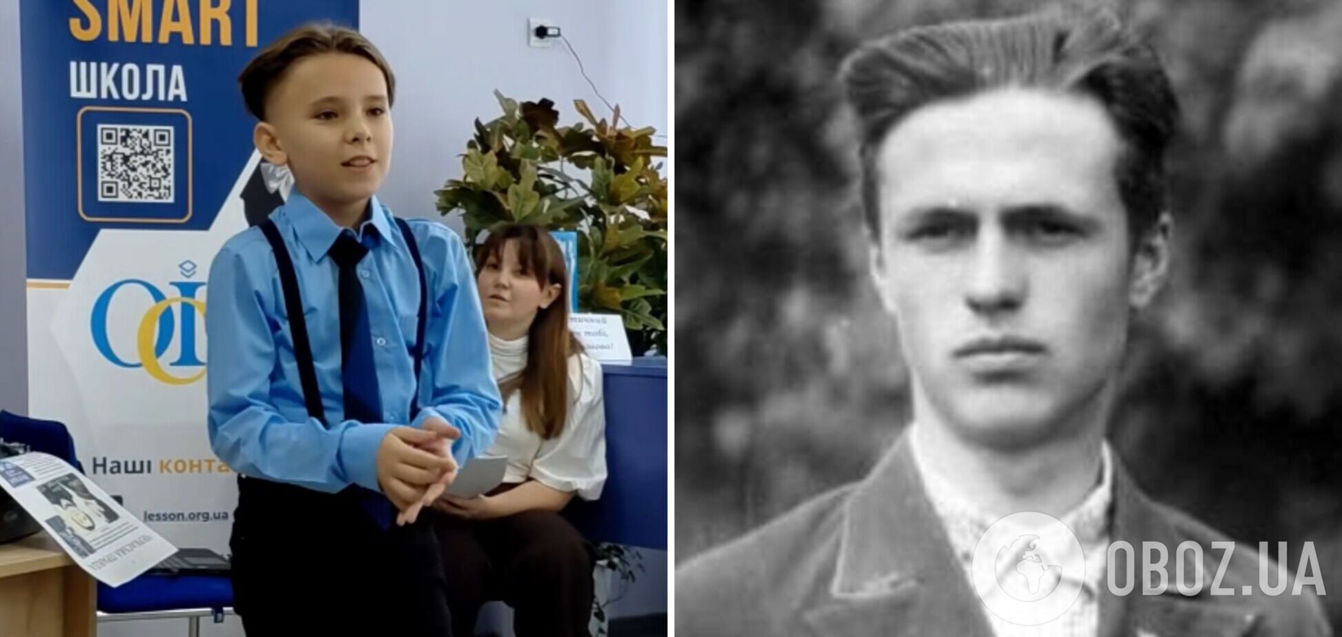 Як дві краплі води. 12-річний школяр із Волині зіграв Василя Симоненка і підкорив мережу