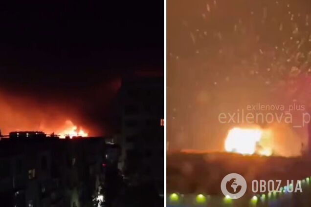 Уражено пункт базування кораблів, НПЗ і нафтобазу: у Генштабі повідомили подробиці нічної атаки на Саратов і Енгельс. Фото