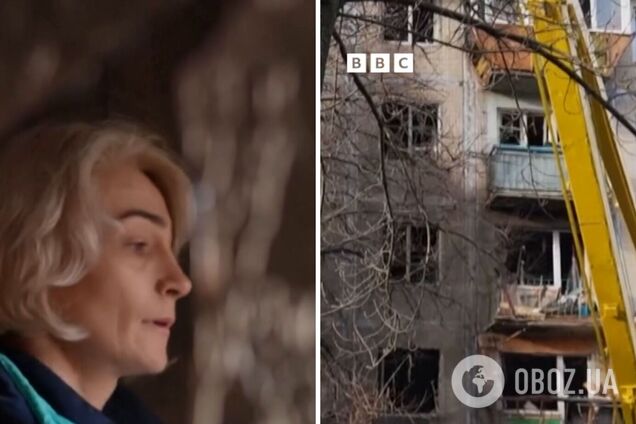 'За дверима – стовп вогню': матір із сином під час атаки РФ по Києву вистрибнули з вікна, щоб врятуватися. Відео