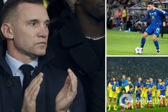 Шевченко после поражения 0:4 от Франции наградил футболистов сборной Украины. Видео