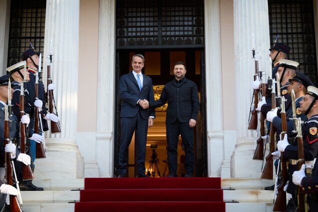 'Украина разработала очень много эффективного оружия' Зеленский призвал Грецию к оборонному сотрудничеству