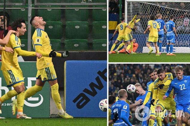 Украина с победой вышла в плей-офф чемпионата мира по футболу-2026. Видео