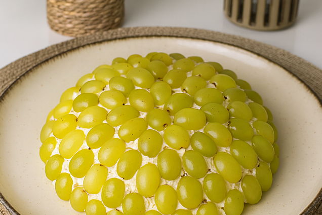 Салат 'Тифани' для новогоднего стола: с виноградом и куриным филе